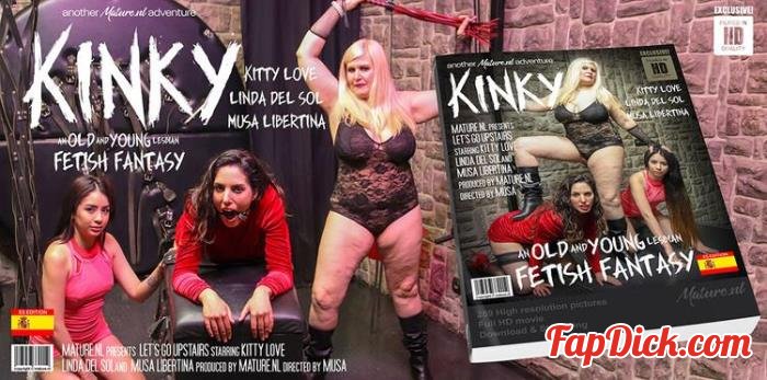 Mature.nl - Kitty Love (21), Linda del Sol (EU) (33), Musa Libertina (EU) (54) - Mature Mistress Musa Libertina dominates a mom and a teeny babe into kinky lesbian sex [FullHD 1080p]