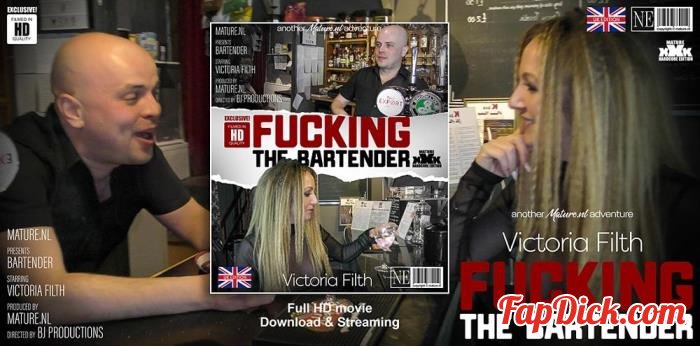 Victoria Filth (EU) (33) - Victoria Filth is fucking a bartender at work [FullHD 1080p]