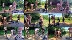 Mistress Courtneys Fetish Lair: Double Team Garden Whipping [FullHD 1080P]  