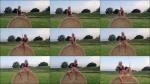 Lady_Melina_Jolie - Im strahl vom Heuballen gepisst [FullHD 1080P]  (MyDirtyHobby)