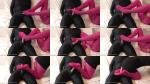 Cockcrush Trample Tortureprincess - Purple Nylons Footjob [FullHD 1920P]  