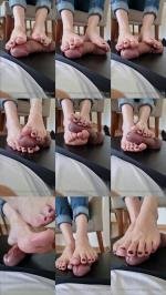 Goddess Elisa - My Only Work Is To Contemplate The Unique Beauty Of My Goddess Elisas Feet [SD 608P]  