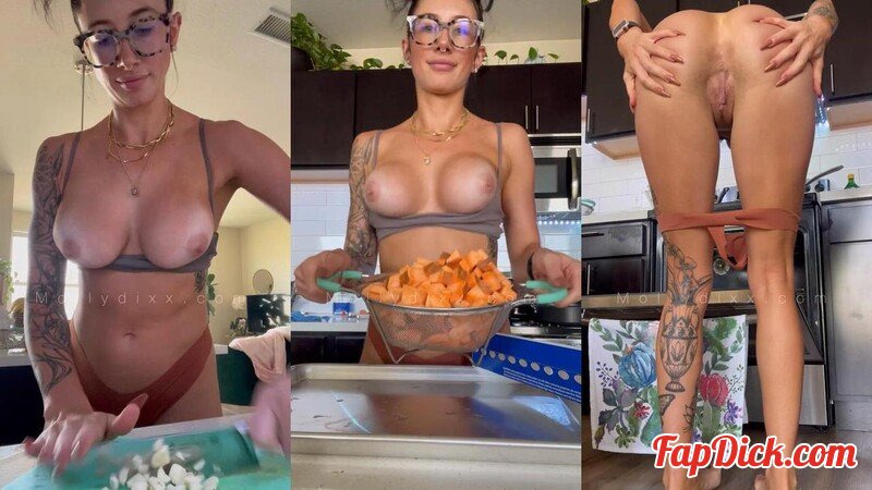 Molly Dixx - Nude Cooking [FullHD 1080P]  (OnlyFans)