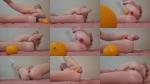 Satans_WetDream Pushing Two Oranges In Two Holes [UltraHD 4K 3840P]  