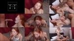 Jack Korti - Redhead skinny beauty swallows a huge cock and gets a pussy full of cum [FullHD 1080P]  