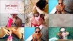 April BigAss - Vintage moments, drinking pee on the beach, posts "high risk" over 5 liters of pee!! [FullHD 1080P]  