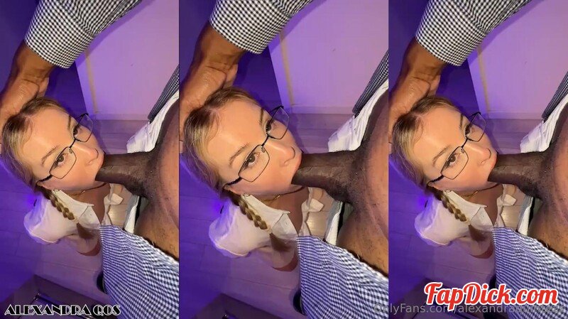 AlexandraQos - Private Black History Lesson With Dickdrainers [FullHD 1080P]  (OnlyFans)