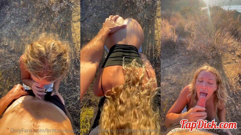 Brittanie Nash - Outdoor Blowjob [FullHD 1080P]  (OnlyFans)