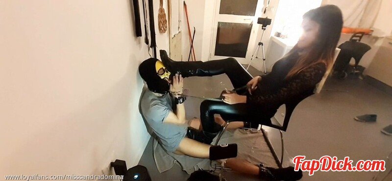 Goddess Sandra D Findom Femdom - Sadic Boots Cleaning [SD 1280P]  