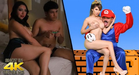 Esmeralda Duarte, Kari Cachonda - Super Mario Porno [HD 720p]