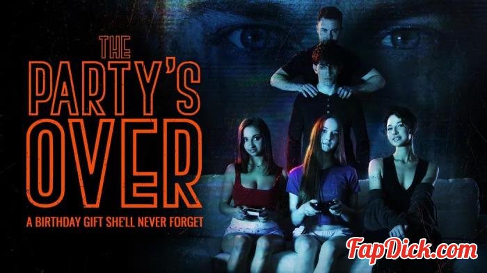 Hazel Moore, Liz Jordan, Hailey Rose, Nick Strokes - The Party's Over [FullHD 1080p]