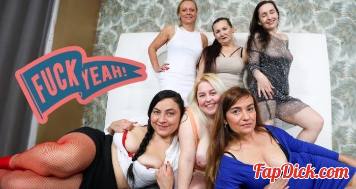 Christina Santes, Anna Versailles, Yvette Moore, Vittoria Bad, Camila Love, Dianna Miller - Horny grannies pussies - Part 1 [FullHD 1080p]