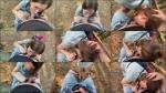 Dvabitch - Amateur brunette gibt im wald sinnlichen blowjob und nimmt sperma in de... [FullHD 1080P]  (MyDirtyHobby)