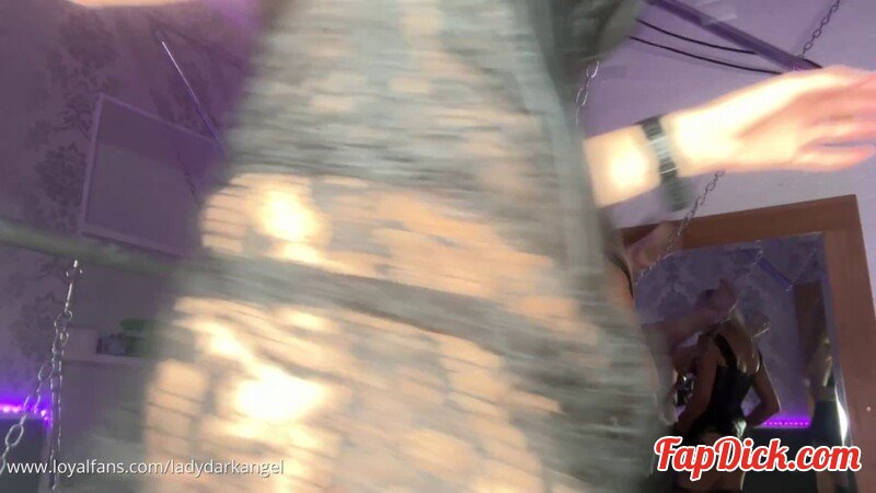 LADYDARKANGEL - A Little Strapon Play With Me And Mistress Ellie And My Slave [FullHD 1920P]  