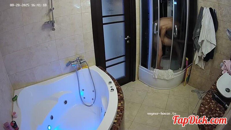 Voyeur-House - Adel And Abel Bathroom Sex 26.08.2025 [HD 720P]  