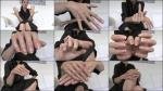 Lady_Victoria_Valente - Hand Fetisch Und Naturliche Fingernagel, Schwarzes Kleid, JOI [HD 720P]  (MyDirtyHobby)