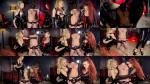 Mistress Amanda and Mistress Lexy Noir - Leather Gloves Milking [HD 1280P]  