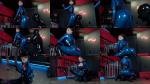Evil Woman - Facesitting in blue latex [FullHD 1920P]  