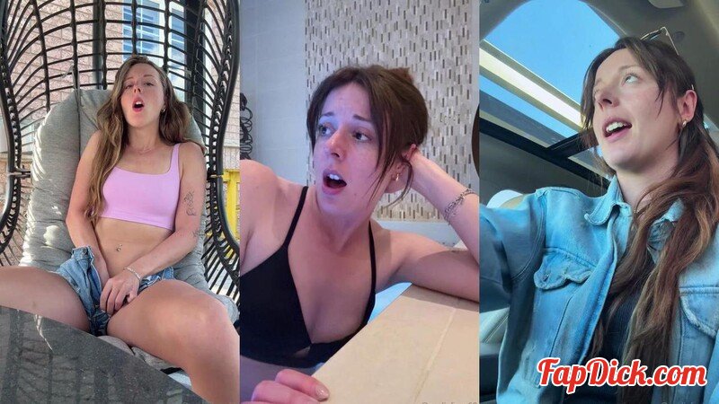 Nadia Foxx (nadiafoxx69) - Naughty Compilation Of Favorite Drive Thru Videos And Public Orgasms [FullHD 1080P]  (OnlyFans)