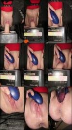 Joannawet - Ich reite einen meiner dildos auf elastischem fickhocken [HD 720P]  (MyDirtyHobby)