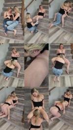 Liz_XO_ (Elizabeth88, Liz) - Lesbian Scene On The Stairs [SD 608P]  (OnlyFans)