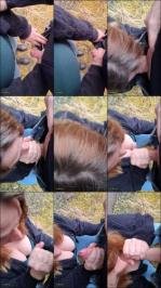 Roxxy_undHerrFigsy - Geiler Spaziergang mit Blowjob und abgesahnt [FullHD 1080P]  (MyDirtyHobby)