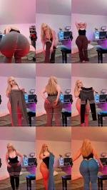 Low-keydeadinside (lowkeydeadinside) - LIVE Squatting And Ass Clapping To Test 5 Leggings In The Gym [FullHD 1080P]  (OnlyFans)