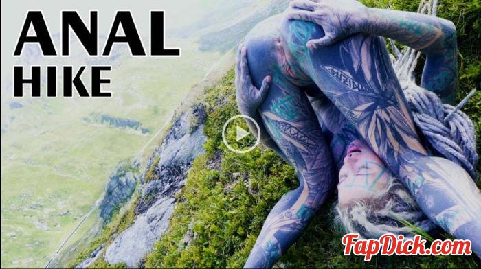 Anuskatzz, Lily Lu - Tattooed couple OUTDOOR ANAL POV Fuck - PUBLIC blowjob and GAPES [FullHD 1080p]