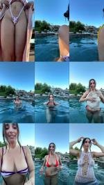 Christina Khalil - Mini Livestream Oct 2025 [HD 720P]  (OnlyFans)