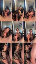catandthebat (wittlemousey) - Sister-In-Laws Blowjob And Facial [FullHD 1080P]  (OnlyFans)