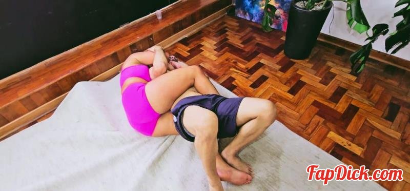 Sexysubmission - Mixed Wrestling Domination - Blonde Vs Male [FullHD 1080P]  