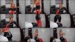 Femdom And Karate Stories: Red Black Latex Facesitting [FullHD 1080P]  