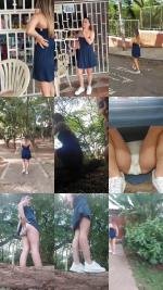 NataschaDirty – watch me fill my panties with poop in the forest [SD 404P]  